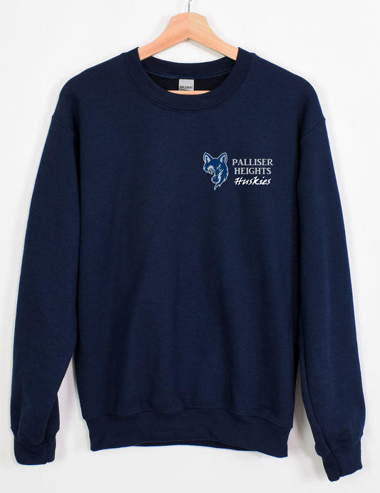 Palliser Heights Navy Crewneck - All Sizes
