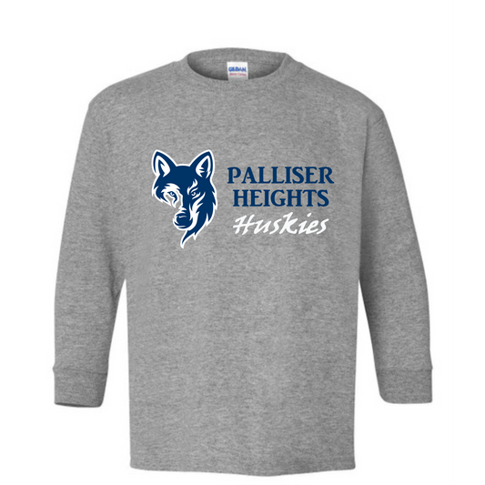 Palliser Heights Youth Long Sleeve - Grey