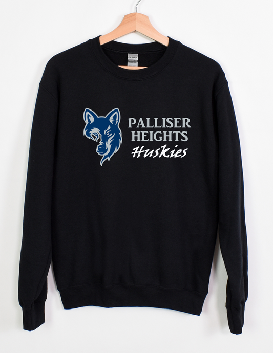 Palliser Heights Black Crewneck - All sizes