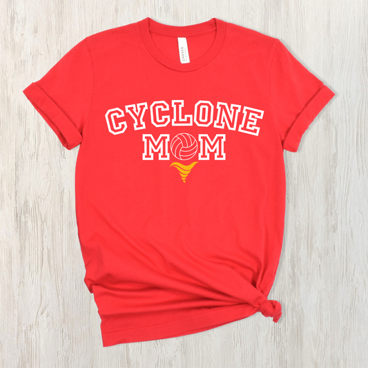 Cyclone Volleyball Mom T Shirt