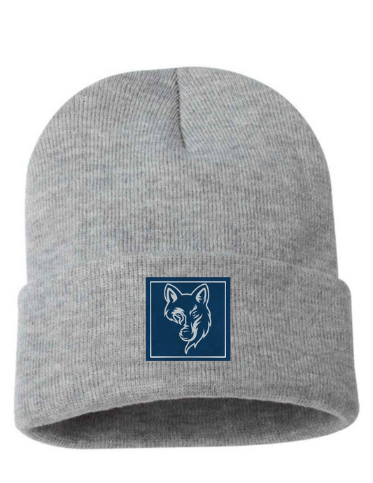 Palliser Heights Leather Patch Toque