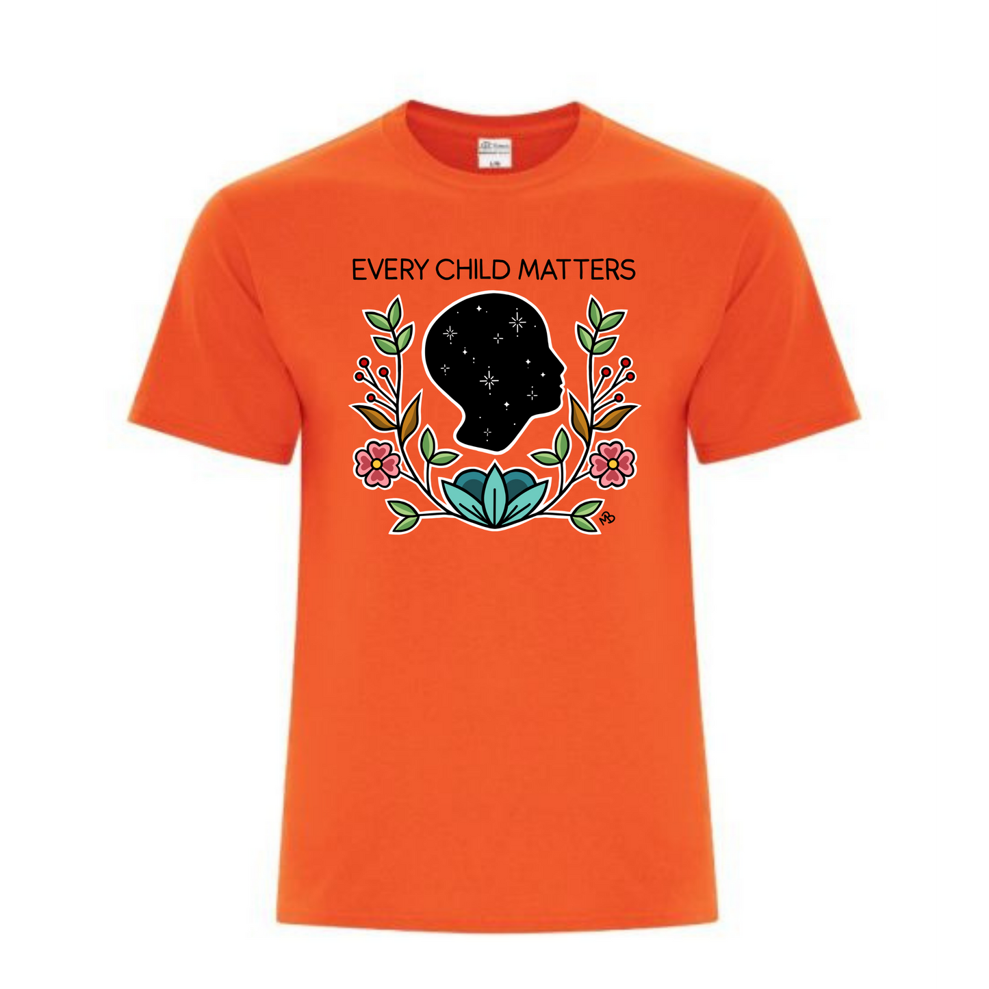 Every Child Matters Floral Silhouette Tee MB