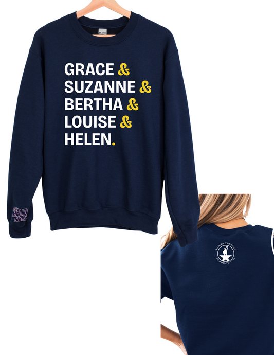 Grace & Suzanne & Bertha & Louise & Helen Crewneck