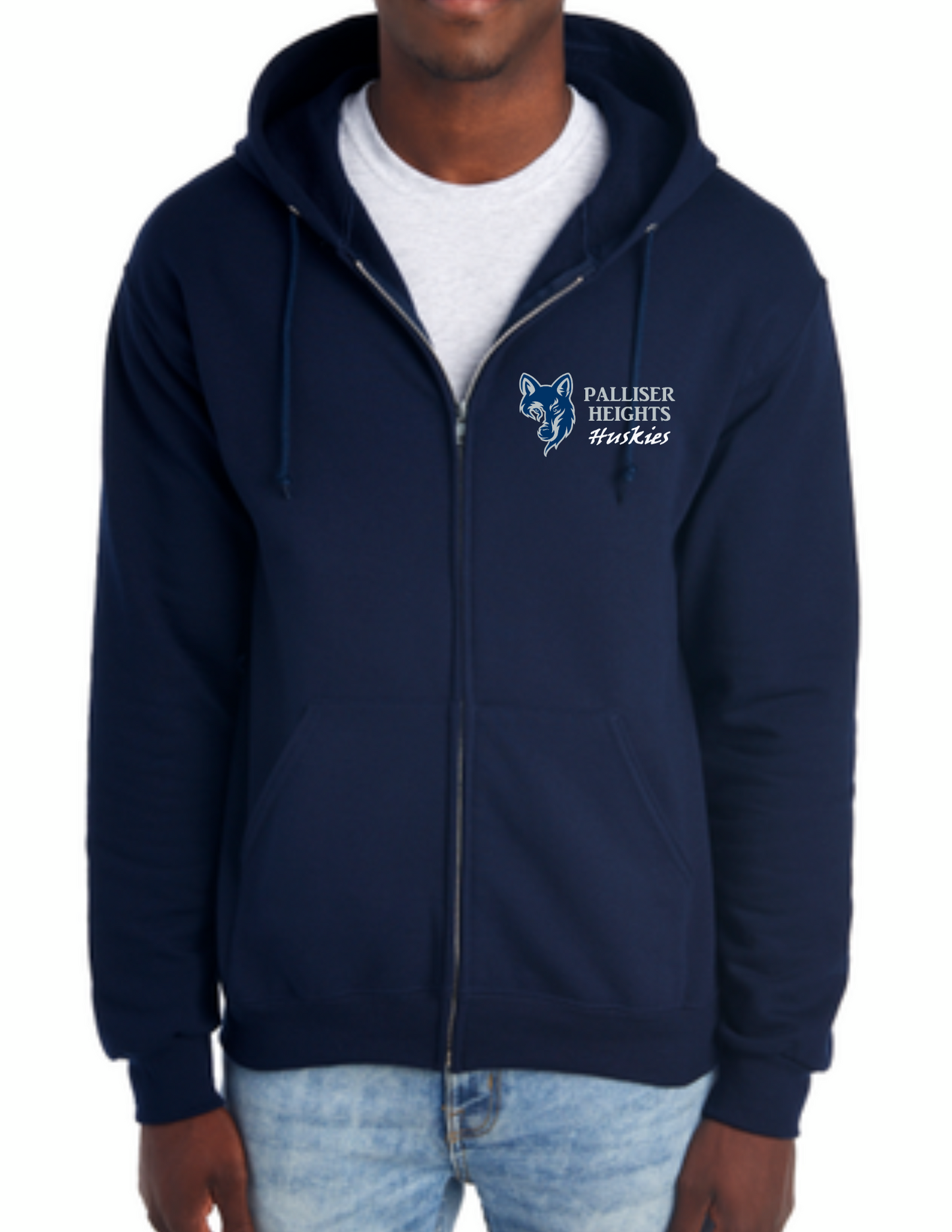 Palliser Heights Zip up Adult Hoodie