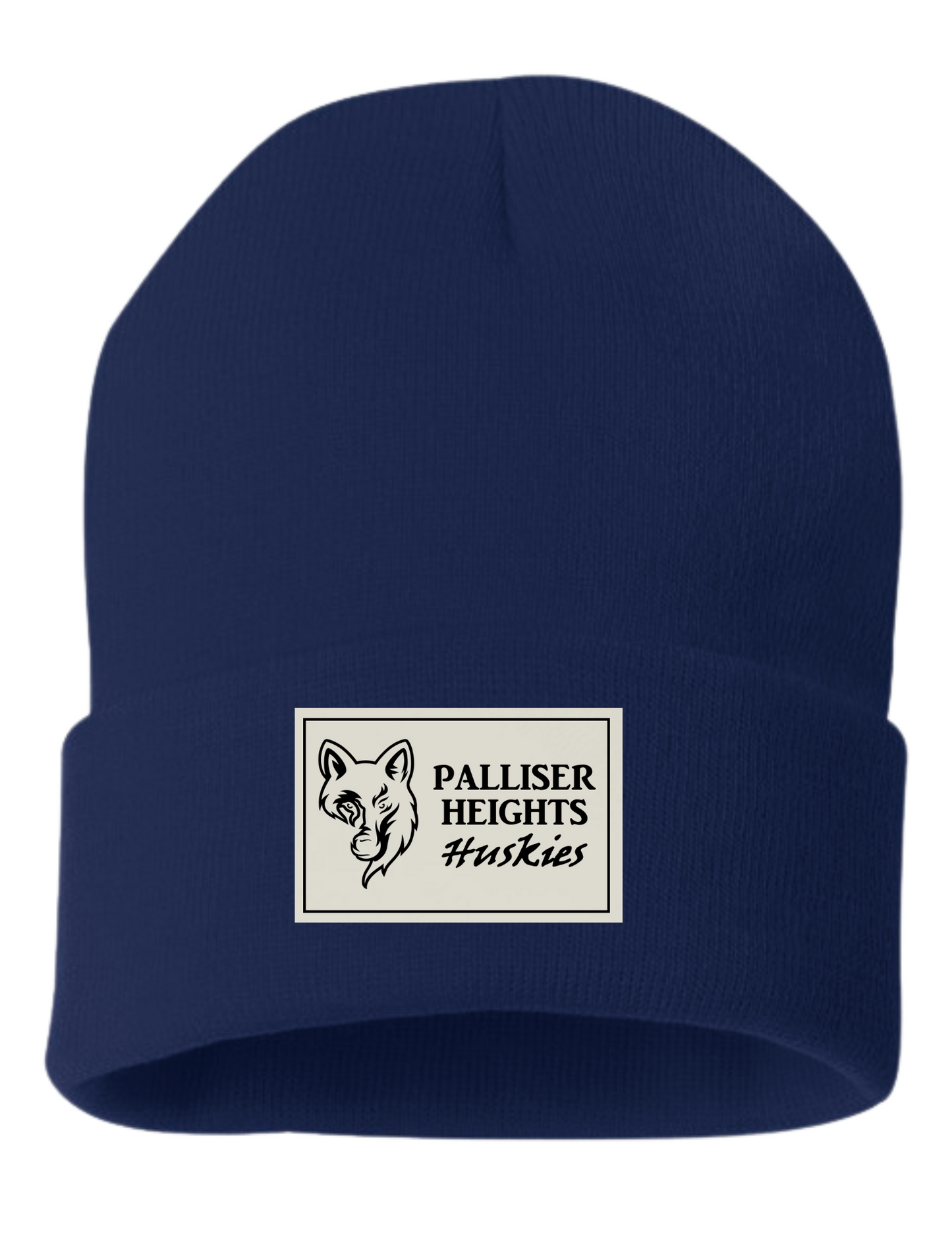 Palliser Heights Leather Patch Toque
