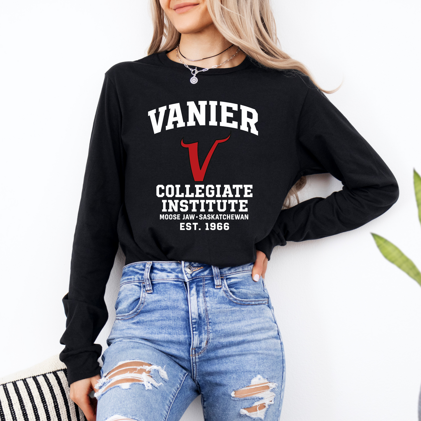 Vanier Collegiate Long Sleeve Shirt