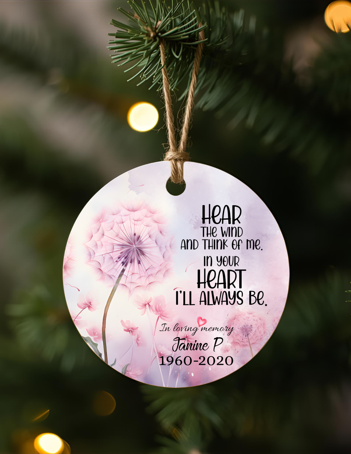 Hear the Wind Ornament