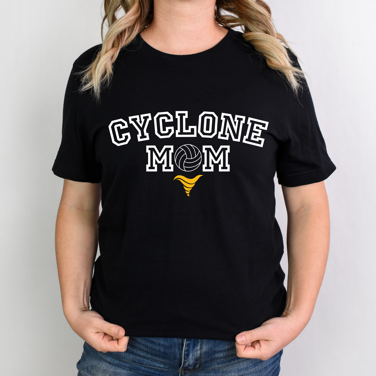 Cyclone Volleyball Mom T Shirt