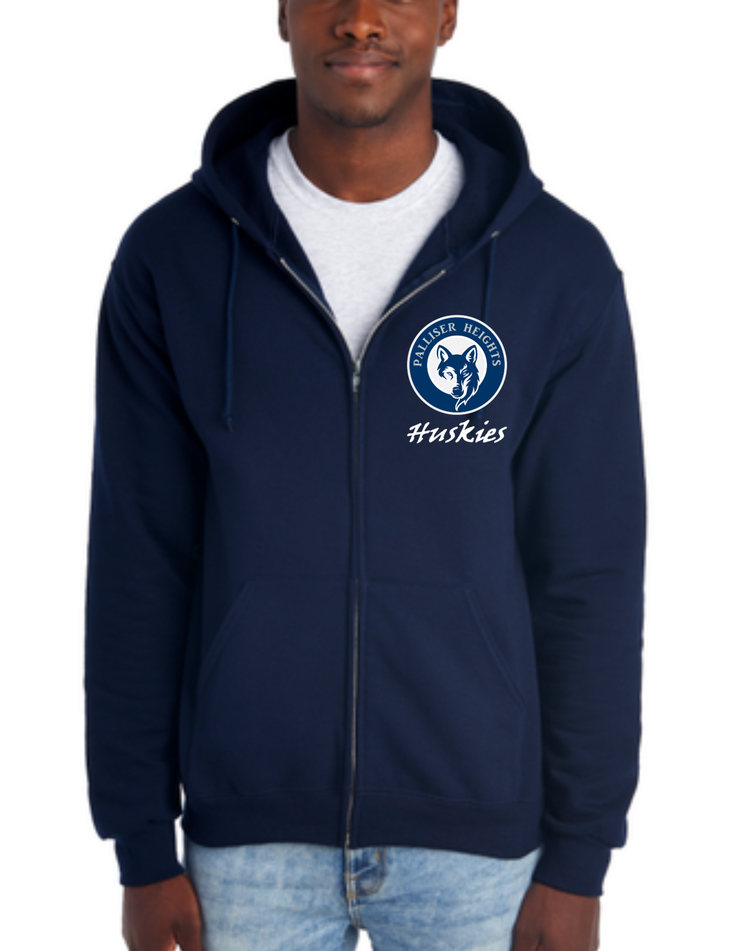 Palliser Heights Zip up Adult Hoodie