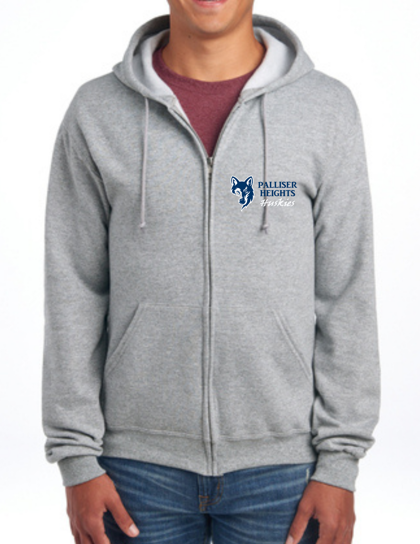 Palliser Heights Zip up Adult Hoodie