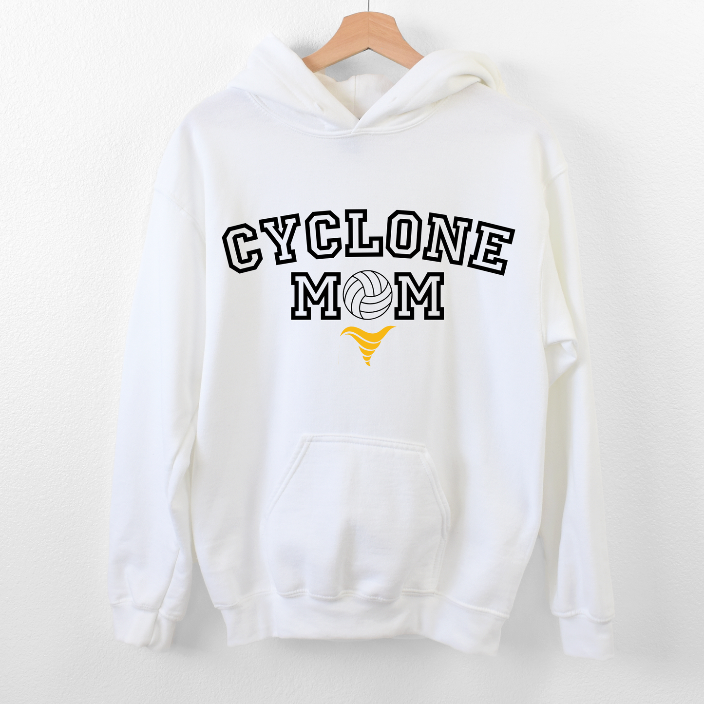 Cyclone Volleyball Mom Hoodie