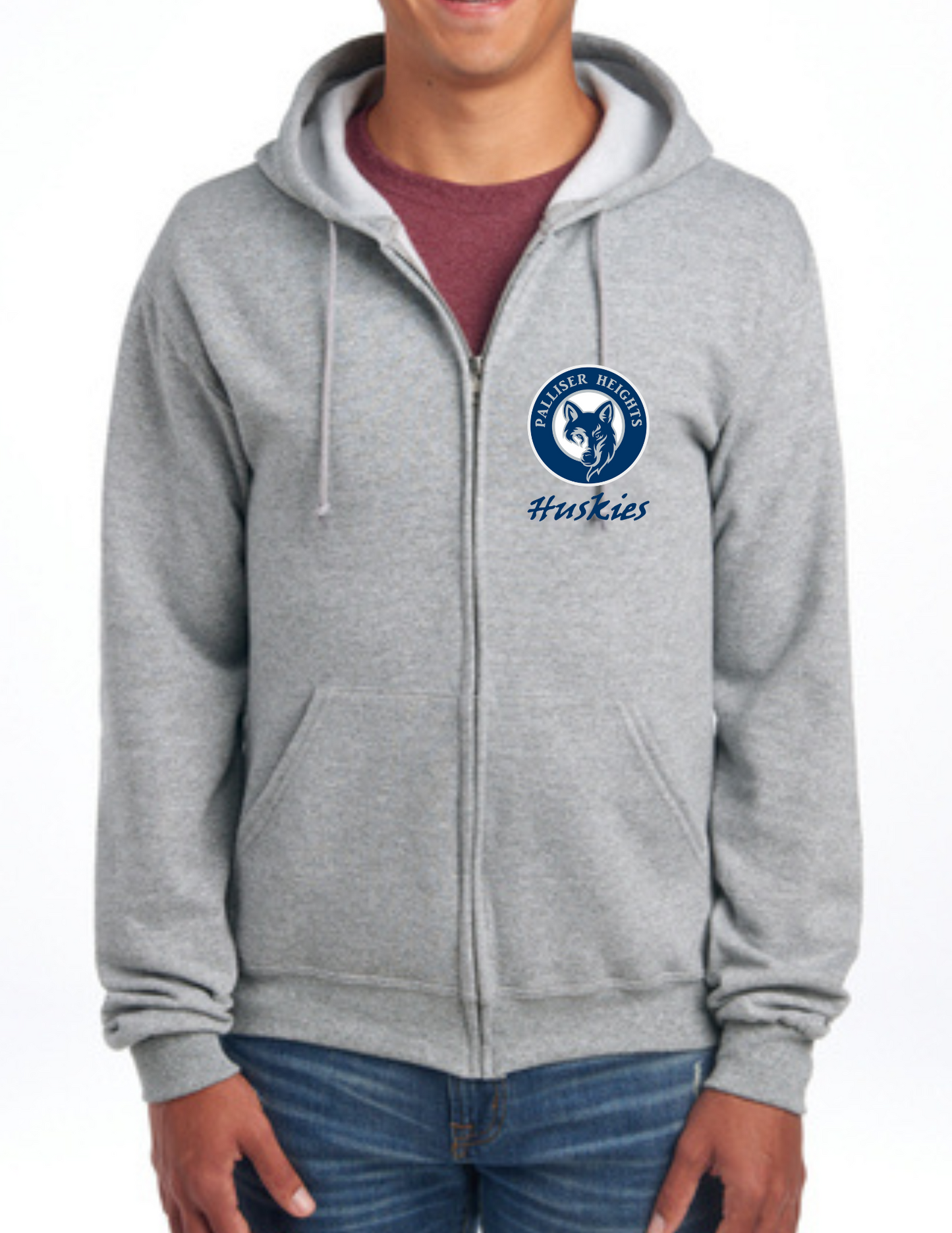 Palliser Heights Zip up Adult Hoodie