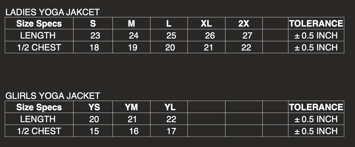 GLM Studios Dance Jacket