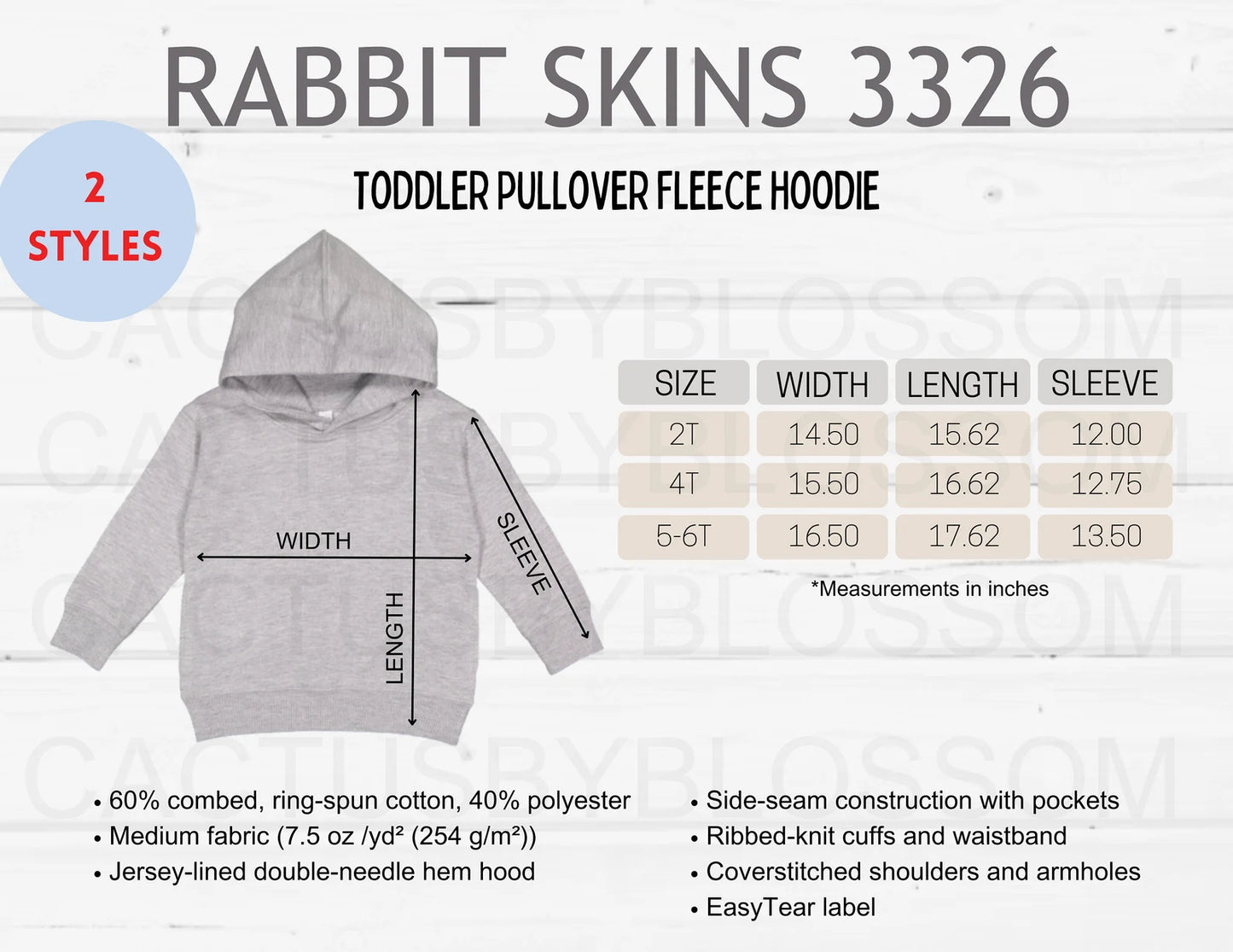 Palliser Heights Grey Hoodie - All Sizes