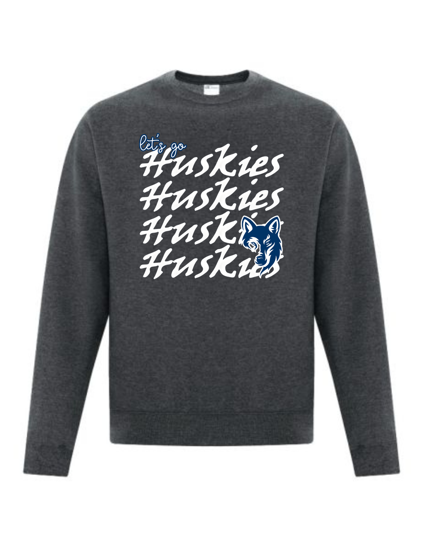 Let's go Huskies Crewneck or Hoodie