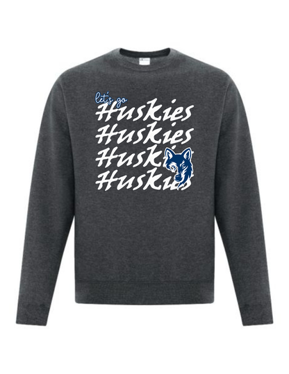Let's go Huskies Crewneck or Hoodie