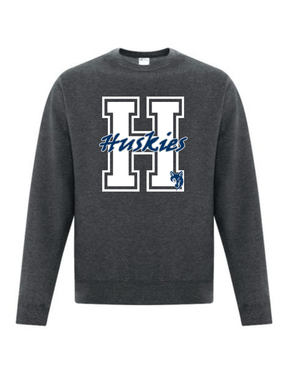 Huskies H Design Crewneck or Hoodie
