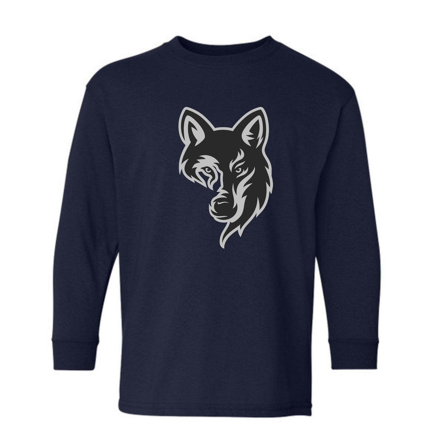 Palliser Heights Youth Long Sleeve - Navy