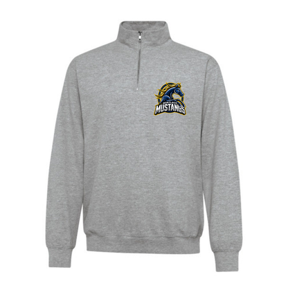 Mustangs 1/4 Zip - Adult