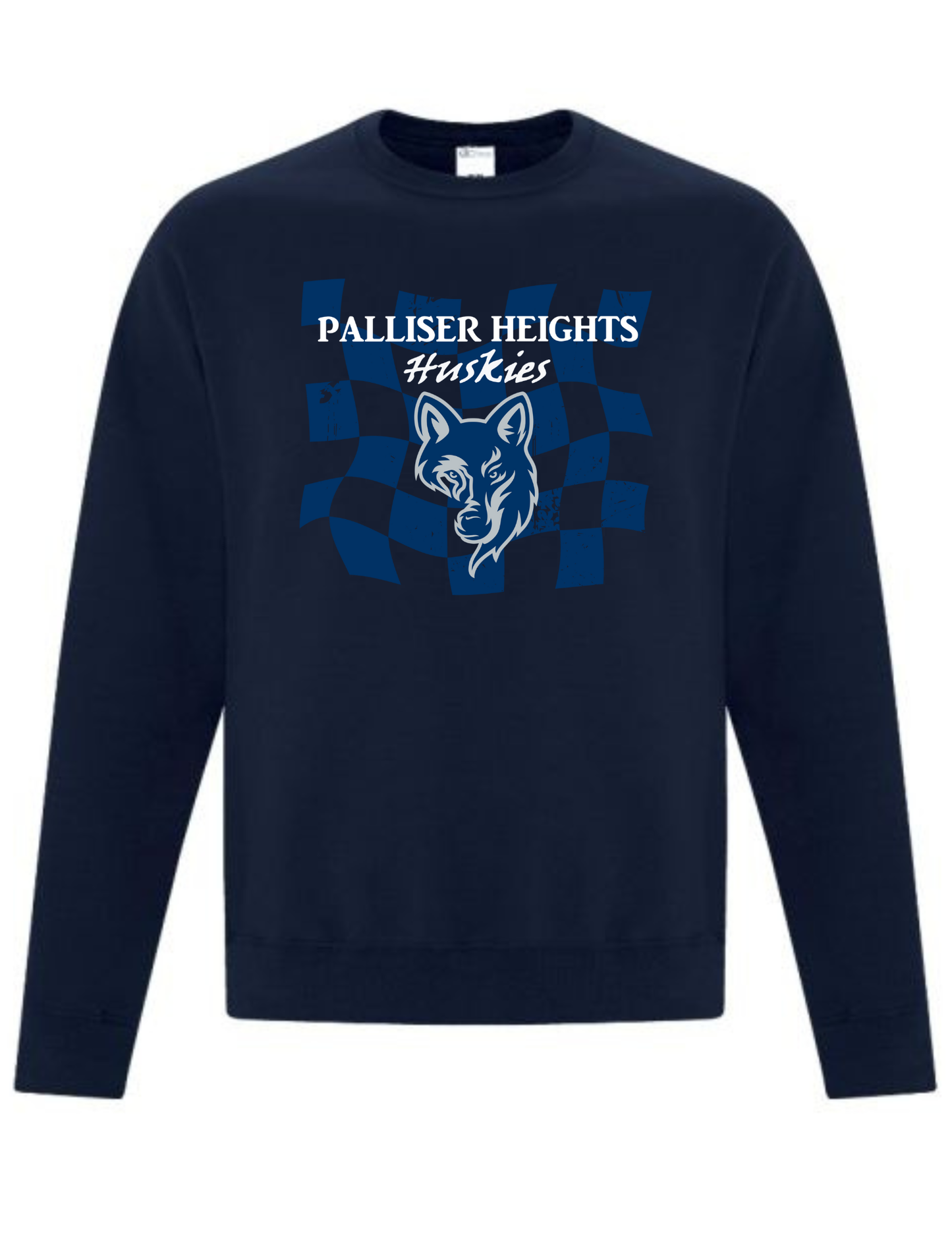 Palliser Checkered Hoodie or Crewneck