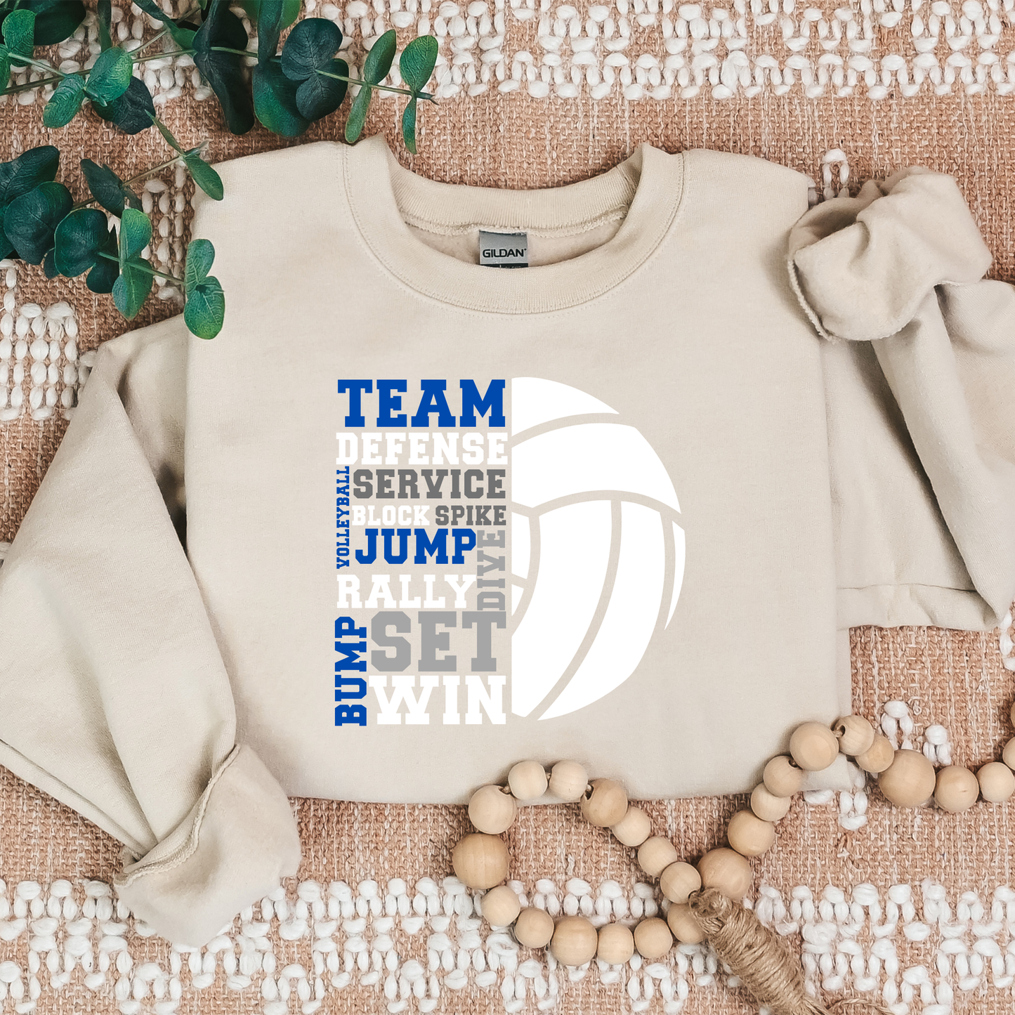 Volleyball Print Design