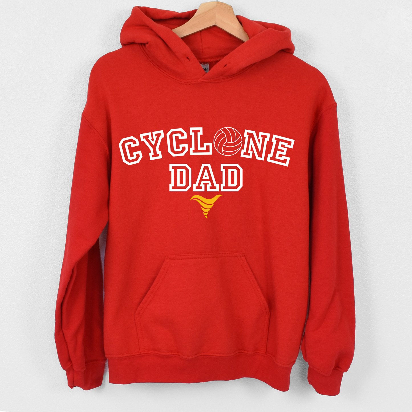 Cyclone Volleyball Dad Hoodie