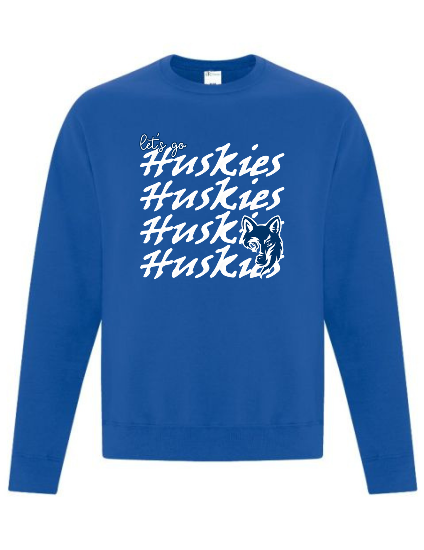 Let's go Huskies Crewneck or Hoodie