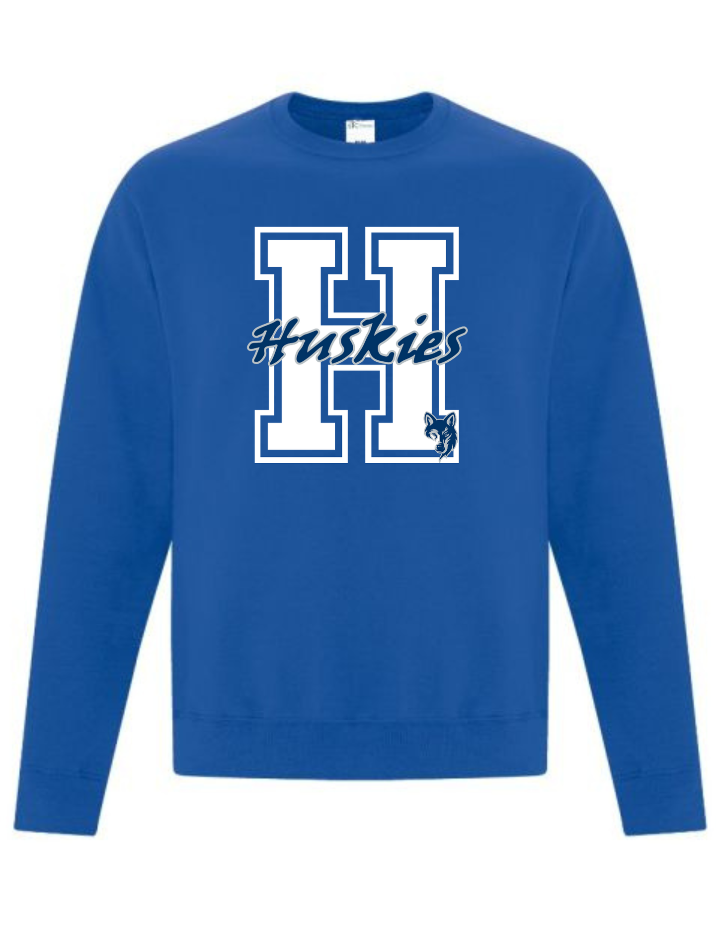 Huskies H Design Crewneck or Hoodie