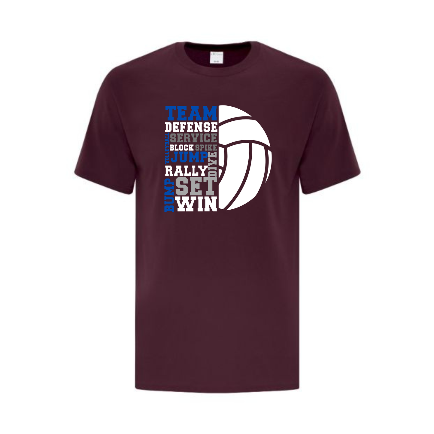 Volleyball Print Design