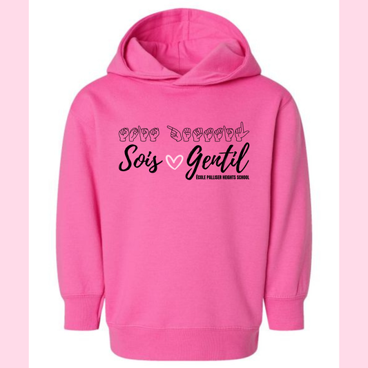 Palliser Heights - Pink Hoodie