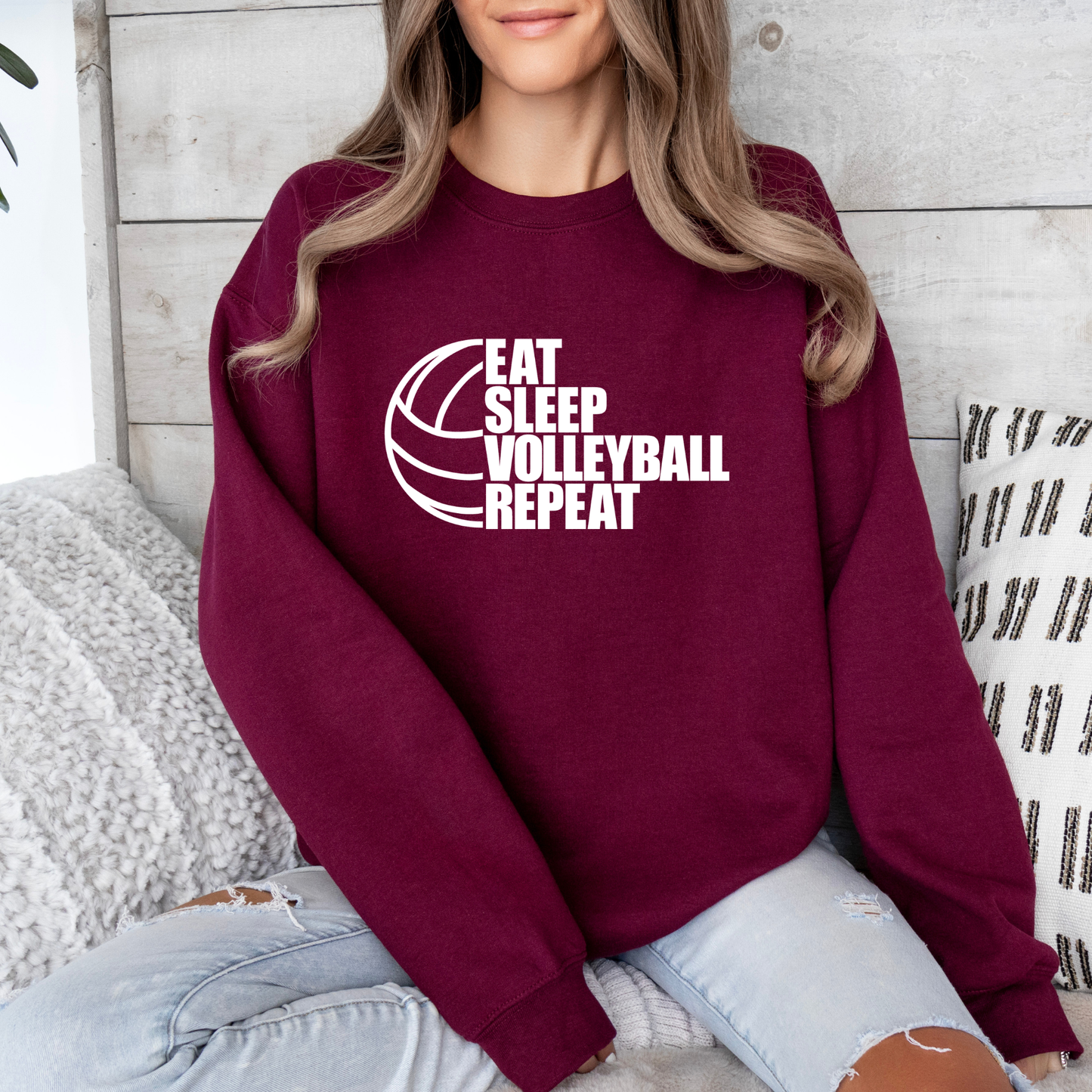 Eat Sleep Volleyball Repeat