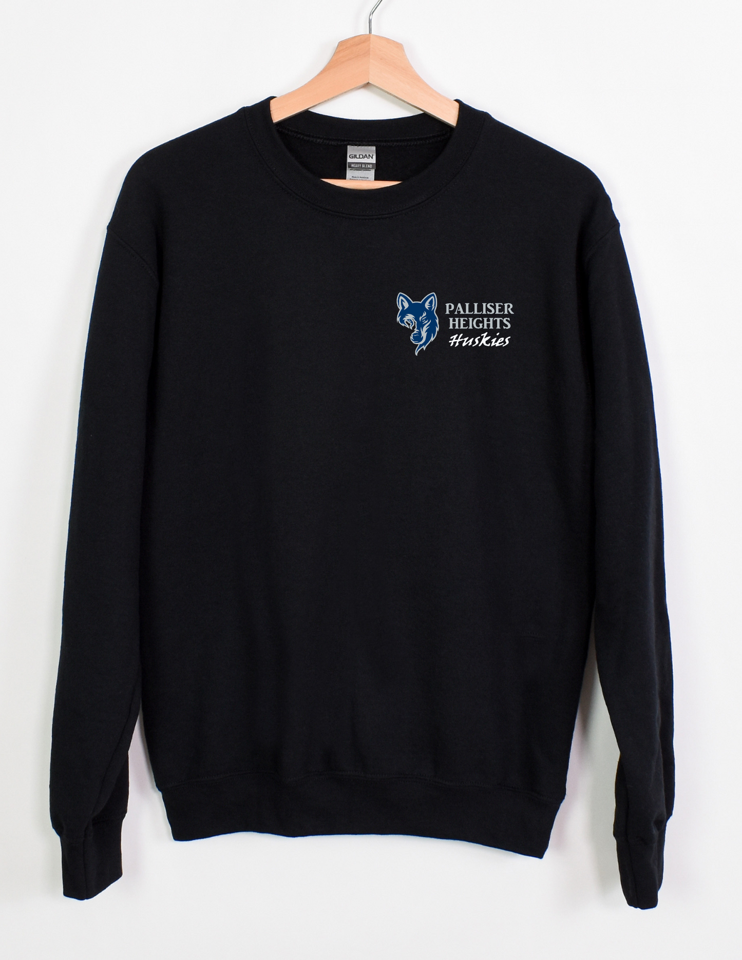 Palliser Heights Black Crewneck - All sizes