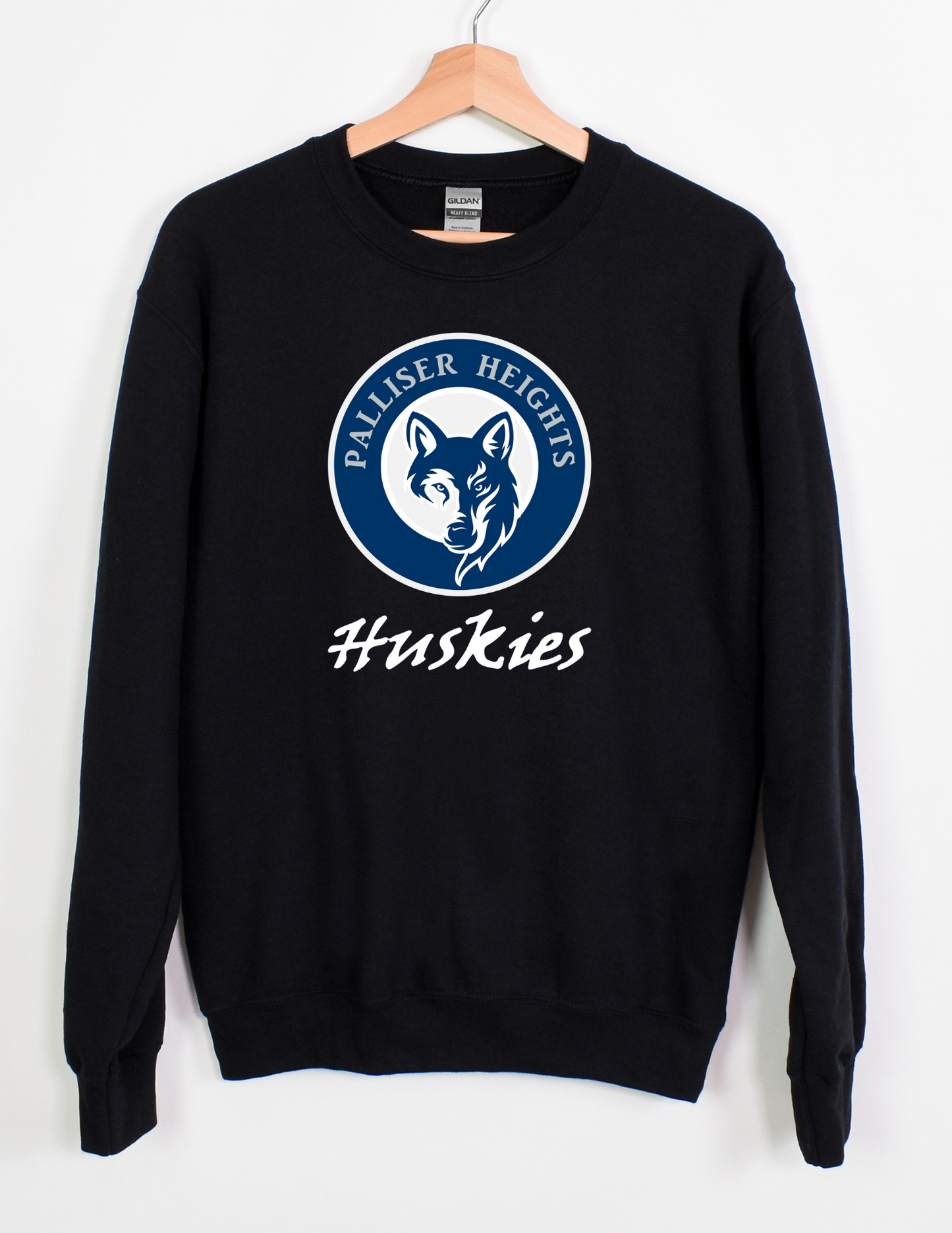 Palliser Heights Black Crewneck - All sizes