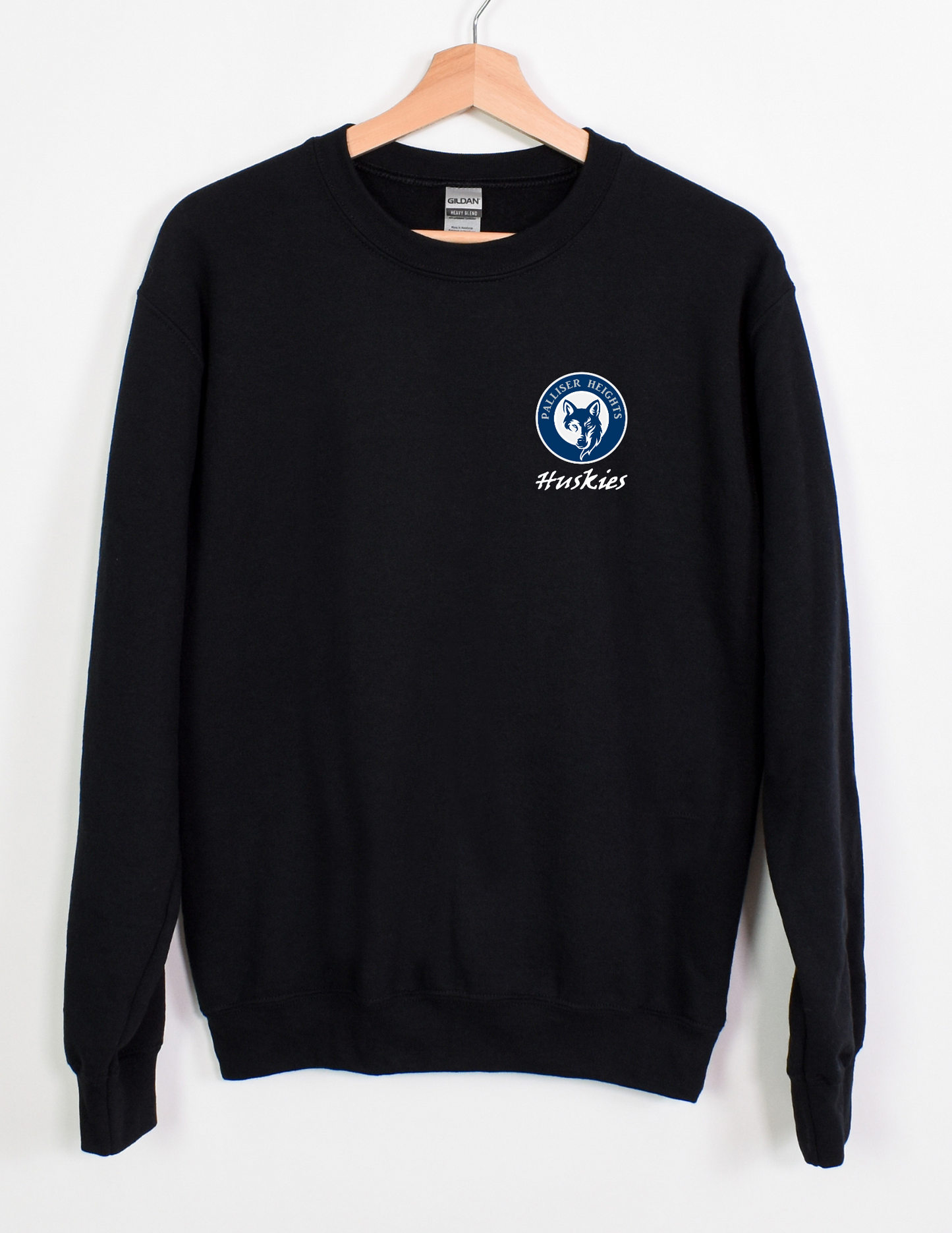 Palliser Heights Black Crewneck - All sizes