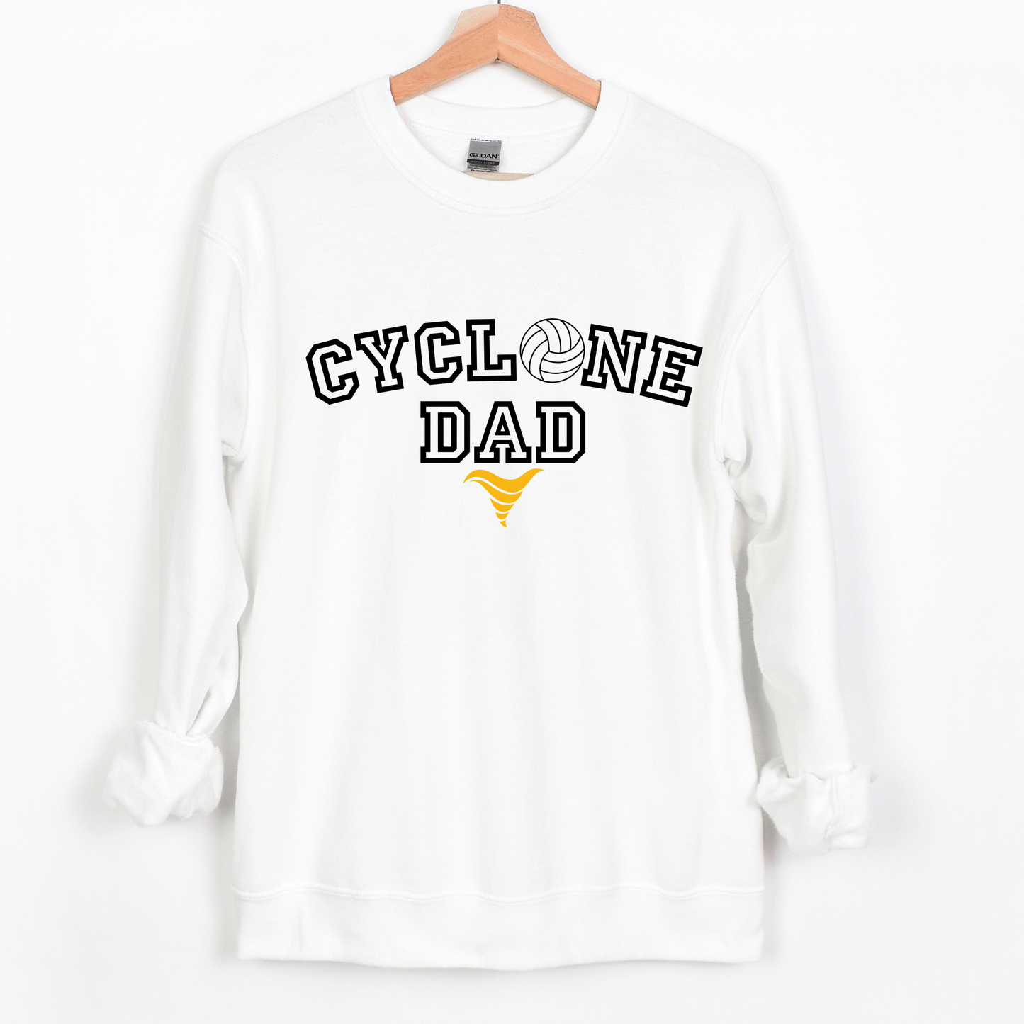 Cyclone Volleyball Dad Crewneck