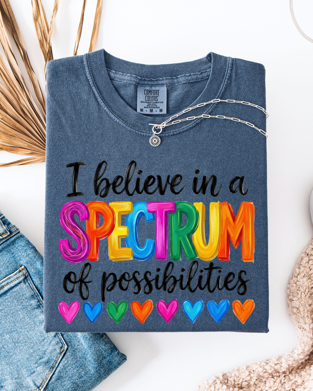 I Believe in a spectrum - T shirt or Sweater