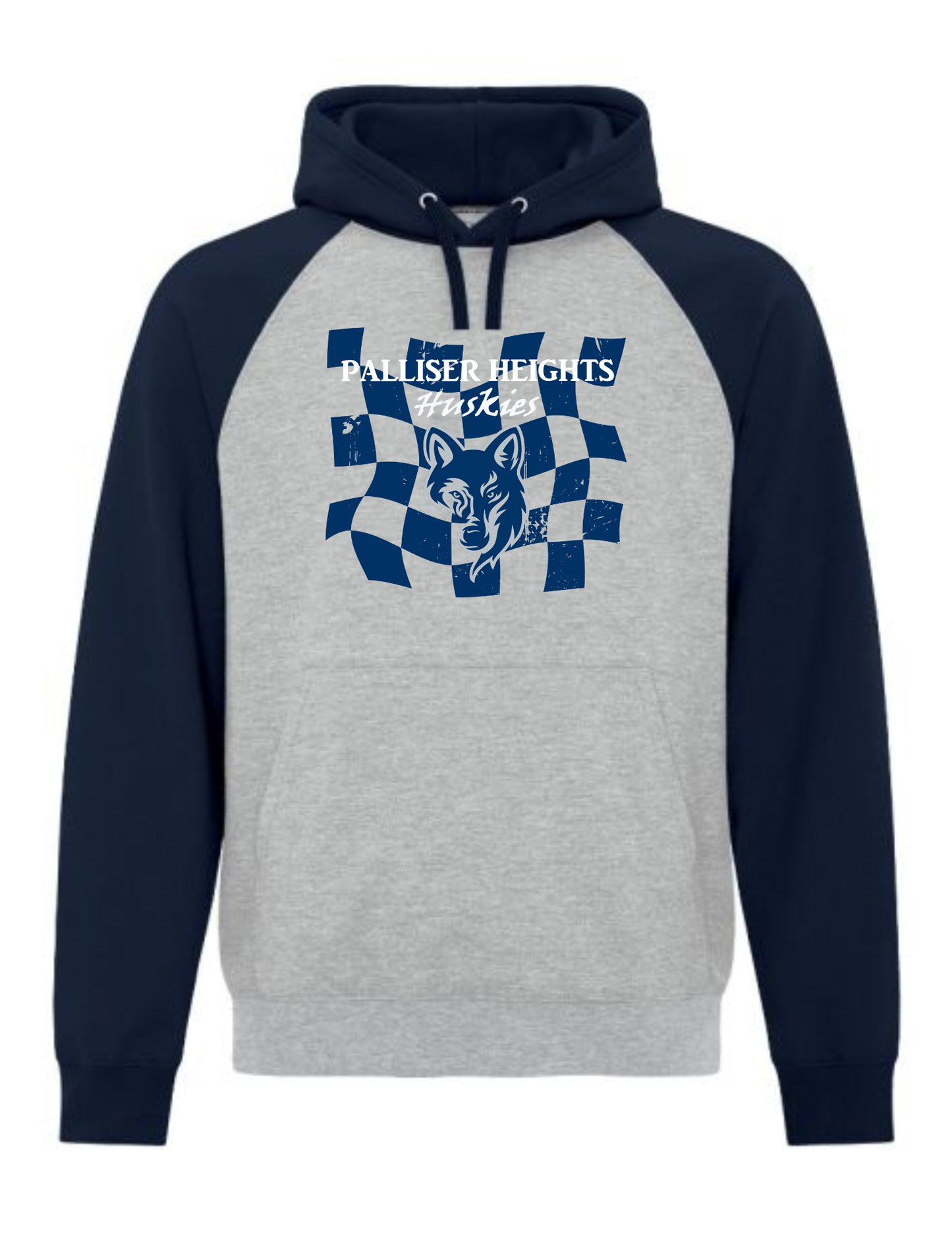 Palliser Checkered Hoodie or Crewneck