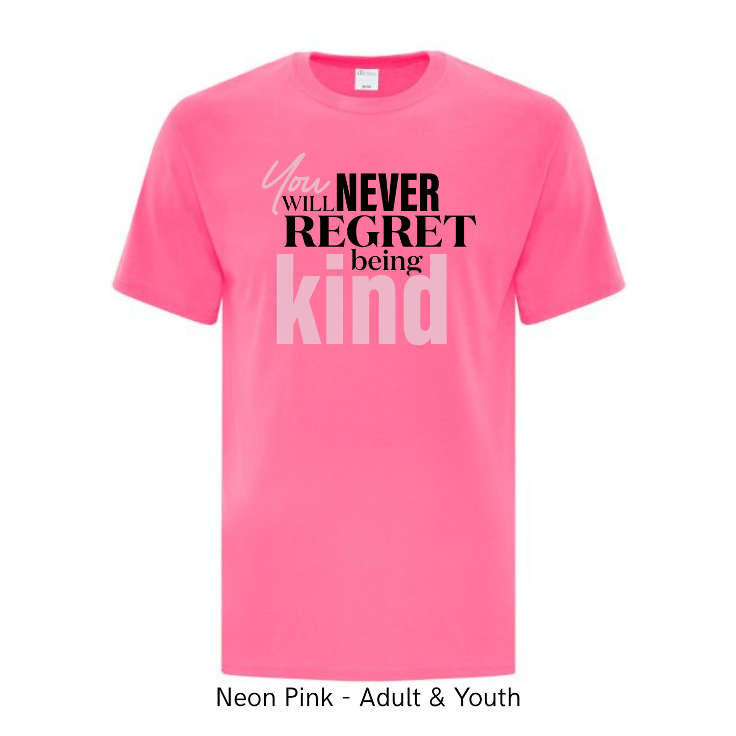 You will never regret being kind design