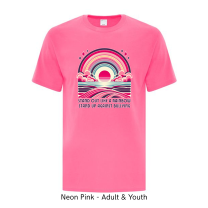 Stand out like a rainbow design