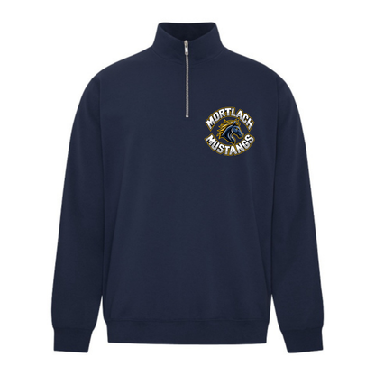 Mustangs 1/4 Zip - Adult