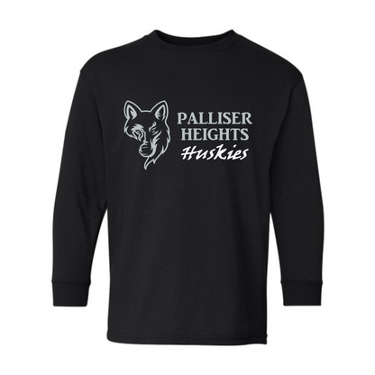 Palliser Heights Youth Long Sleeve - Black