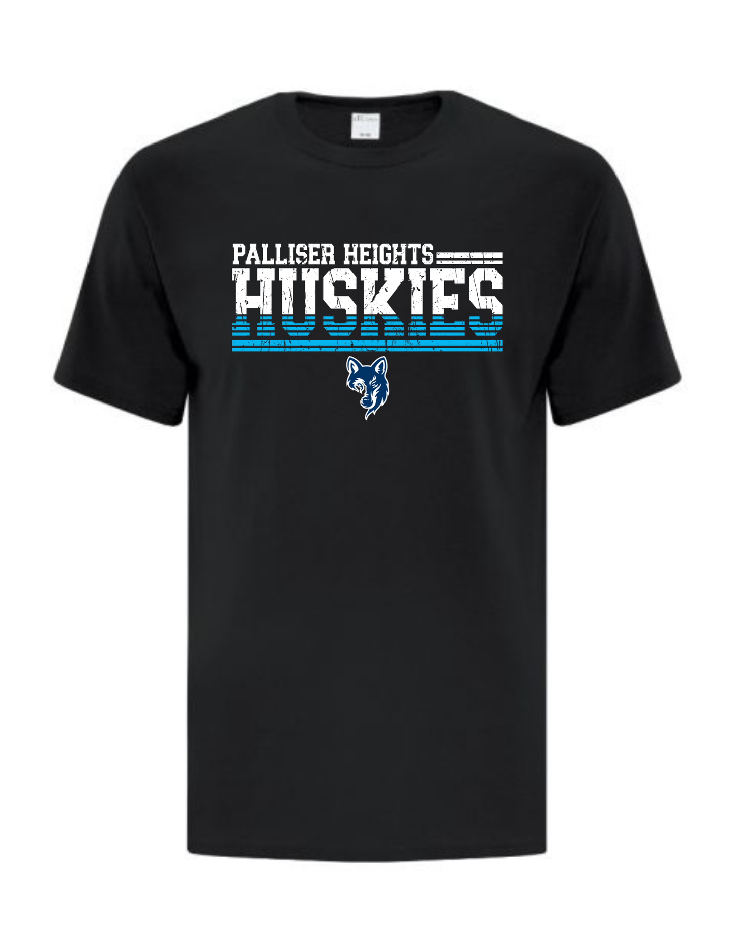 Palliser Heights Huskies Distressed T-shirt