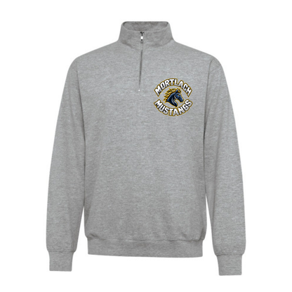 Mustangs 1/4 Zip - Adult