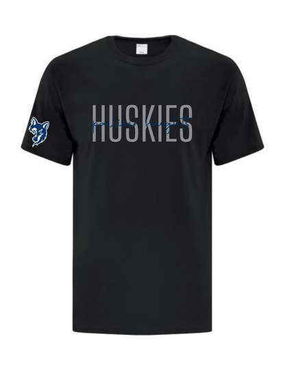 Palliser Heights Huskies Sleeve Design