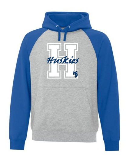 Huskies H Design Crewneck or Hoodie