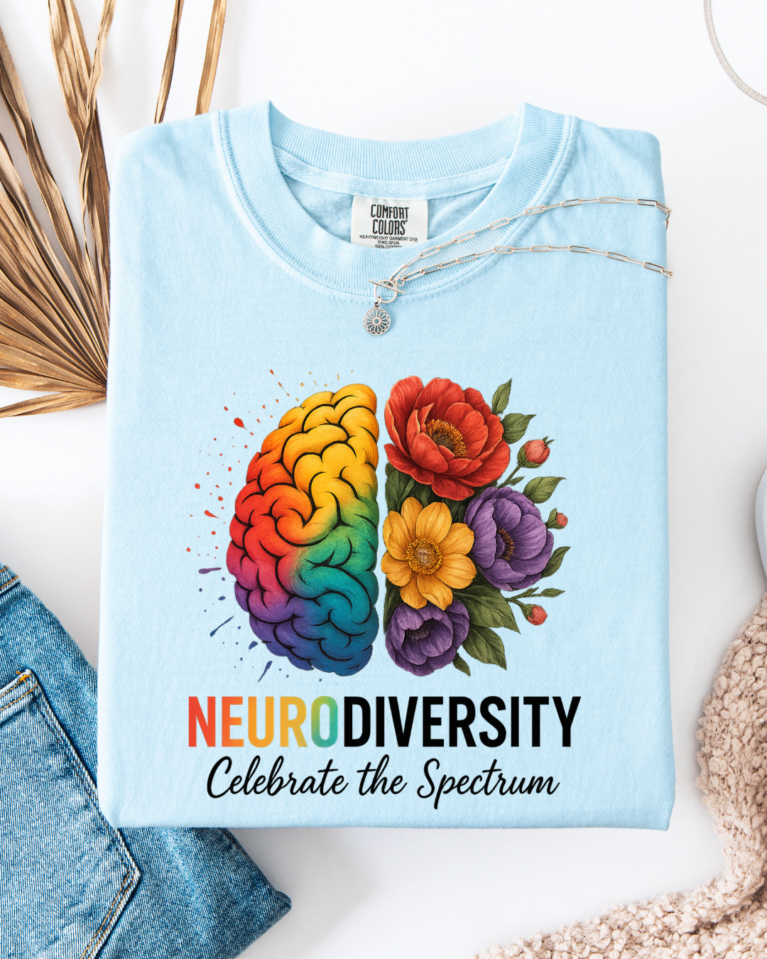 Neurodiversity Brain - T shirt or Sweater