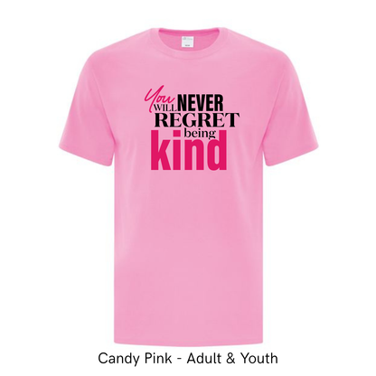 You will never regret being kind design
