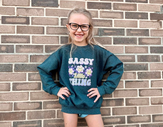 Sassy little thing crewneck