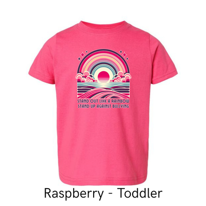 Stand out like a rainbow design
