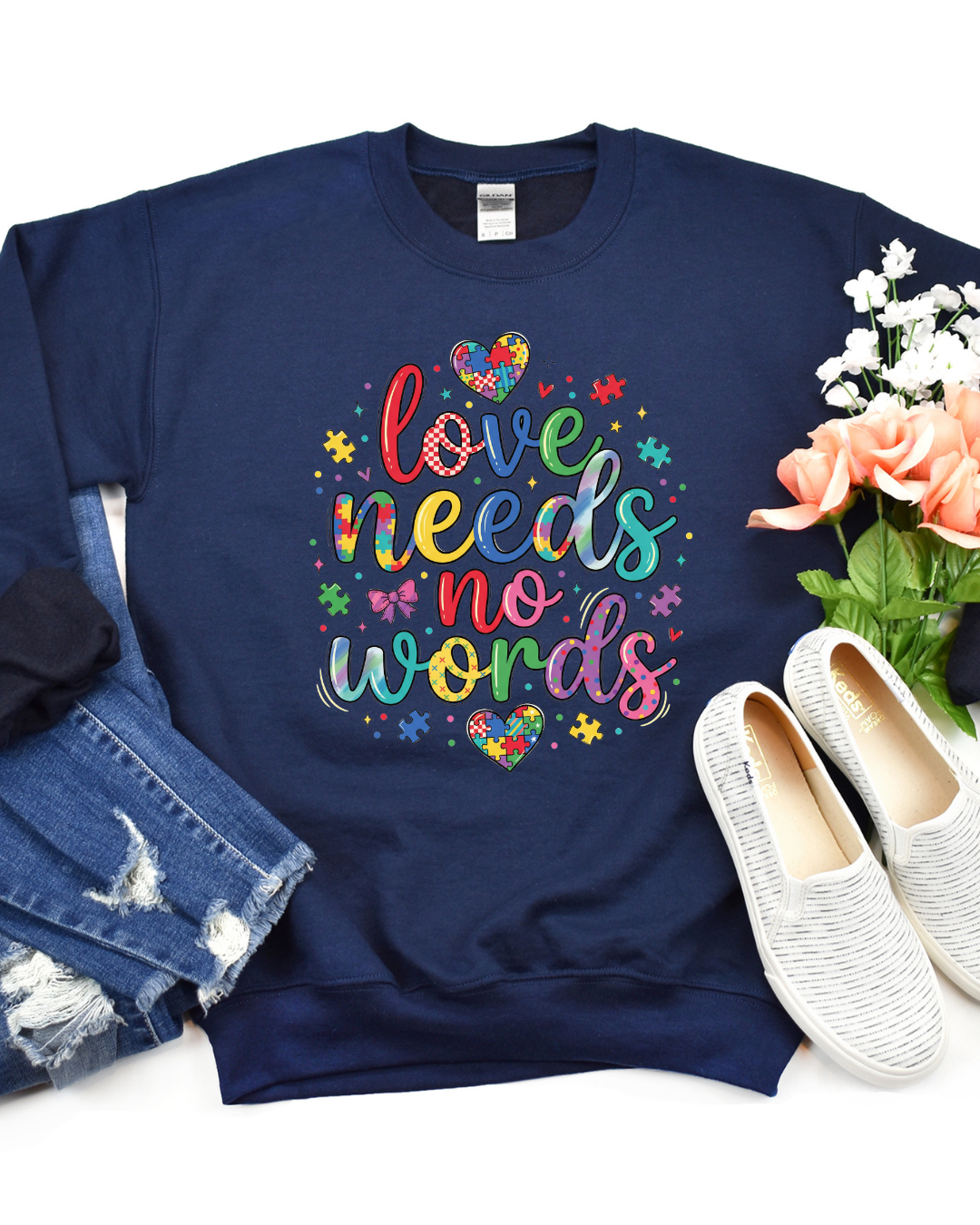 Love needs no words - T shirt or Sweater